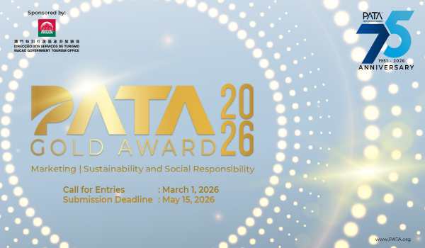 PATA Gold Awards 2026 Call for Tourism’s Best