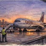 Qatar Airways Halts Flights as Doha Airspace Closes
