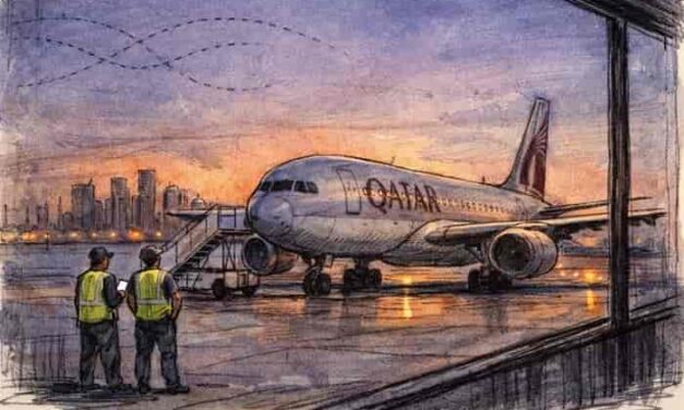Qatar Airways Halts Flights as Doha Airspace Closes