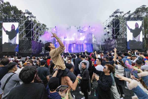Fans attend the concert after the second round of LIV Golf Hong Kong at the Hong Kong Golf Club Fanling on Saturday, March 09, 2024 in Fanling, Hong Kong. (Photo by LIV Golf)