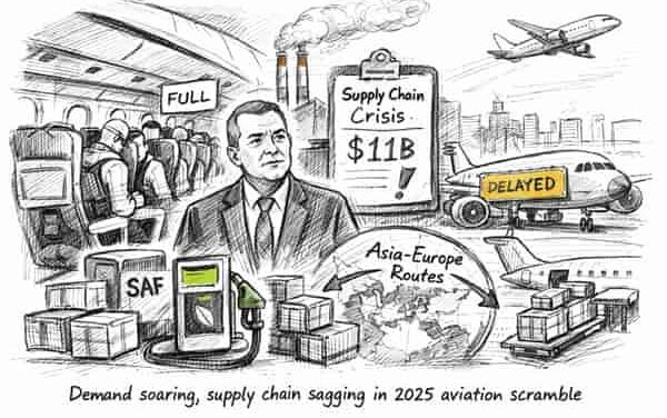 IATA 2025 Demand Soars as Capacity Crisis Tightens Grip