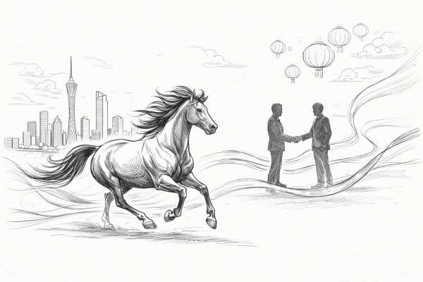 Year of the Horse Wishes, Straight from Guangzhou