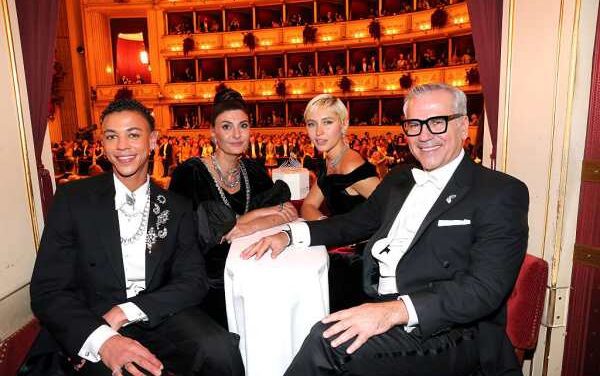 Iris Law, Diop & Drescher Dazzle at Vienna Opera Ball