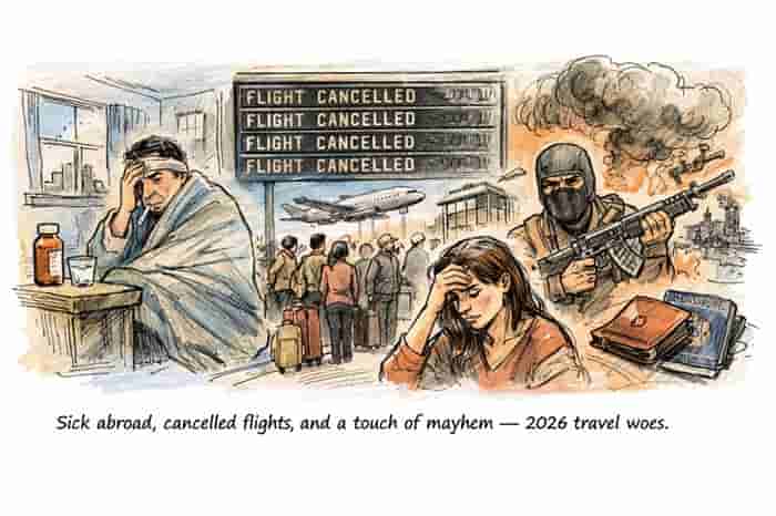 Why Health and Flight Chaos Worry Travellers in 2026