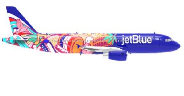 JetBlue Unveils Community-Chosen Livery Honouring DR