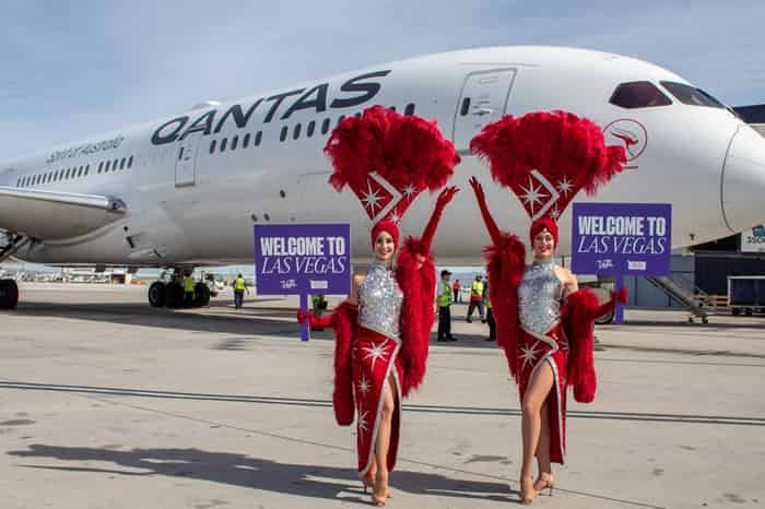 Qantas Hits Jackpot With Historic Sydney–Vegas Route