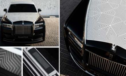 Rolls-Royce Phantom Arabesque Stuns in Laser Art