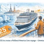 Holland America $25 Cruise Deposit Deal
