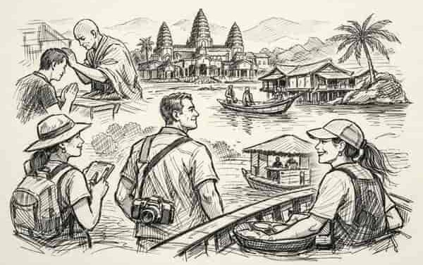 Explore Worldwide rewards agents with Cambodia famil