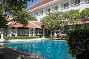 Sipping Martinis Poolside in Hanoi