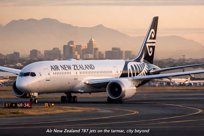 Air New Zealand Faces Loss, Charts Strategic Reset