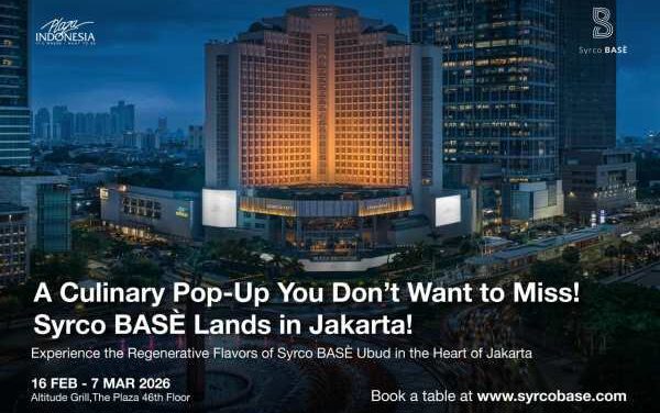 Syrco BASÈ Serves Bali Above Jakarta