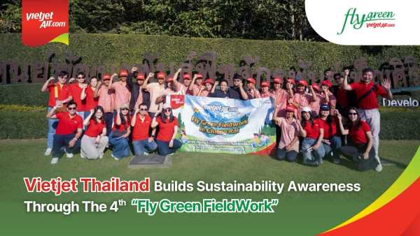 Vietjet Thailand Inspires Youth with Fly Green