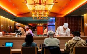 ตัวอย่างบรรยากาศ Kaiten Sushi Ginza Onodera