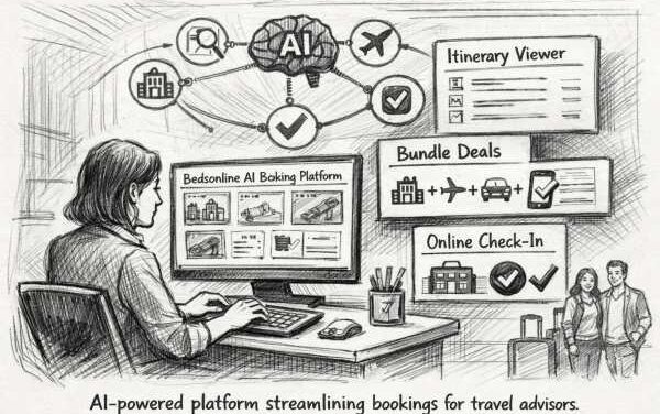 HBX Launches AI-Powered Bedsonline for Travel Agents