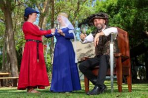 Abbey Medieval Festival Wins Gold At National Awards For Australia's Best Festival and Event.Photo Credit - The Comms. People.