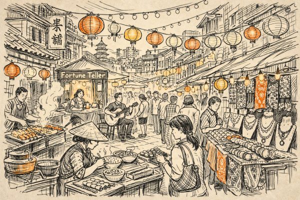 Agoda Lights Up Asia’s Most Colorful Night Markets