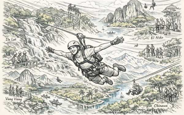 Asia’s Best Zipline Adventures, Agoda Picks