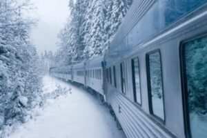Aurora By Rail - Churchill to Winnipeg in Manitoba Canada 1