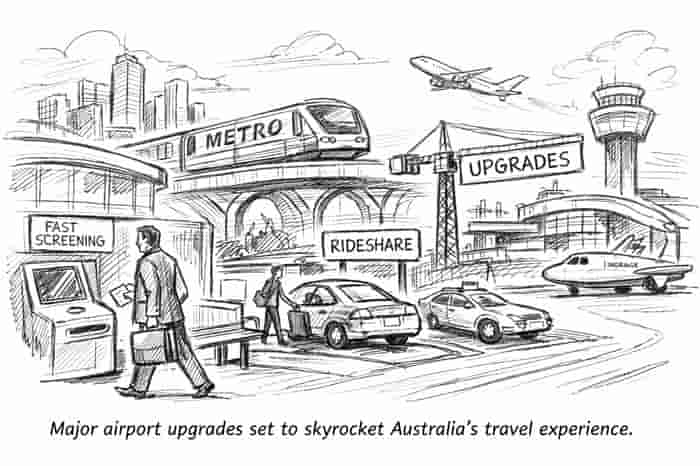 Major Australian Airport Upgrades Set to Transform Travel