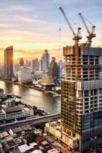 Bangkok’s famous Chao Phraya River is a magnet for new developments. - Image supplied by Andrew Wood