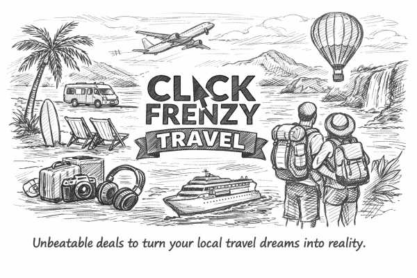 Click Frenzy Travel Sale Returns with Aussie Deals