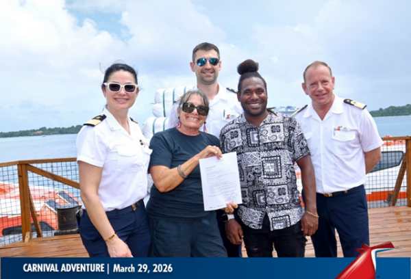 Carnival Teaches Vanuatu Kids to Swim
