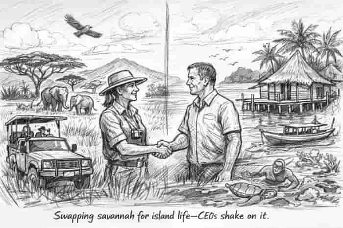 CEOs Swap Continents in Bold Tourism Reality Check