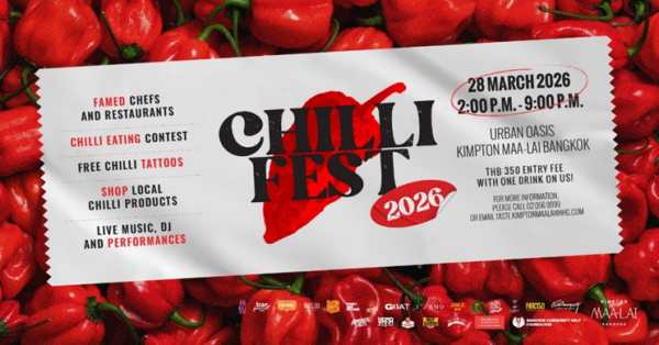 Chilli Fest 2026 Sets Bangkok Ablaze at Kimpton Maa-Lai