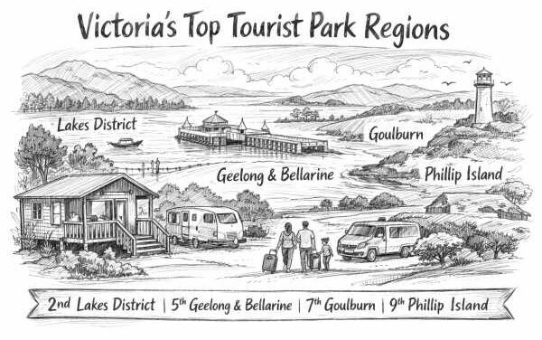 Victoria’s Tourist Parks Rank Among Australia’s Busiest