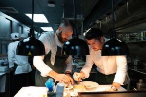 Chef Loic Portalier & Chef Valentin Fouache