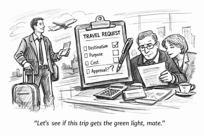 Australian Firms Shift Travel Approvals Before Boarding Passes