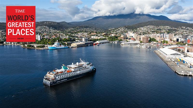 Douglas Mawson Ship Makes TIME’s Greatest Places 2026