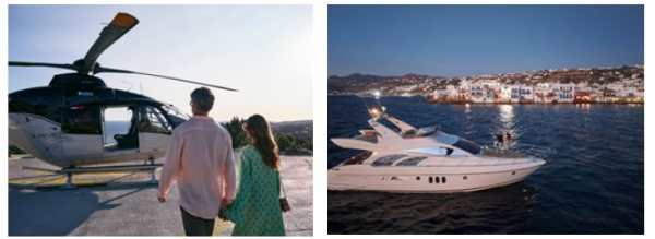 Mykonos Elevated: Luxe Experiences Take Flight