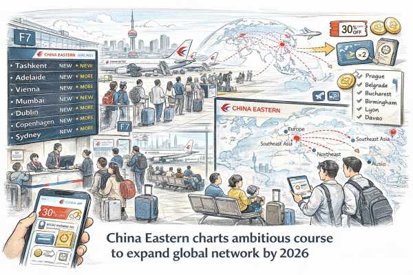China Eastern Unveils 2026 Global Route Expansion