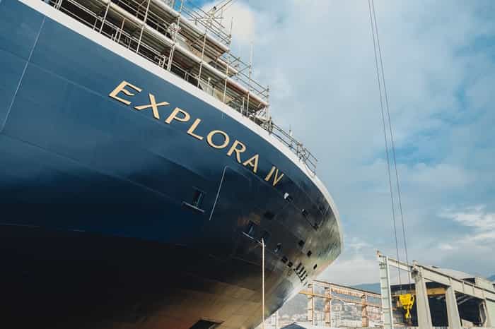 Explora Journeys hits triple milestone in Genoa shipyard