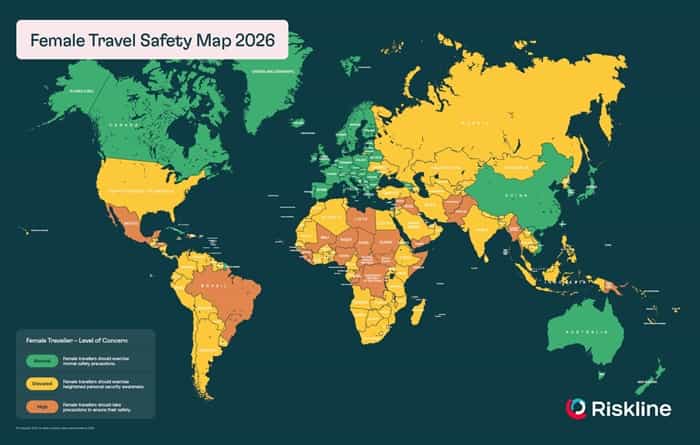 Female Solo Travel Booms as 29 Nations Flag Safety Risks