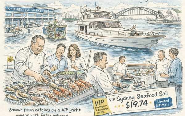 Sail & Savour with Peter Gilmore on Seafood Sail