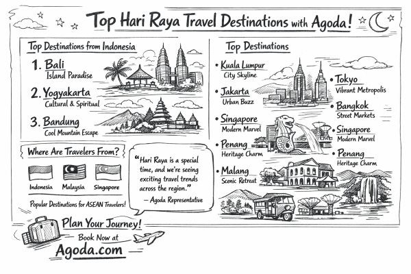 Agoda Names 2026’s Top Hari Raya Getaways