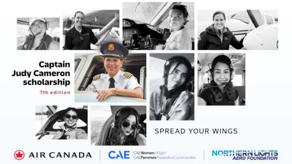 Air Canada Names Judy Cameron Scholarship Winners