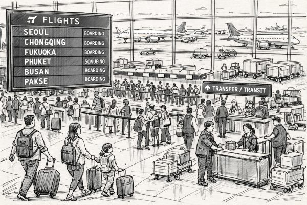 Chinese New Year Travel Surge Tops 210,000 Passengers