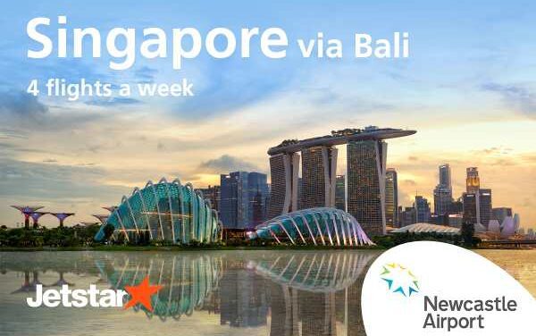 Newcastle–Singapore Flight Opens Hunter to the World