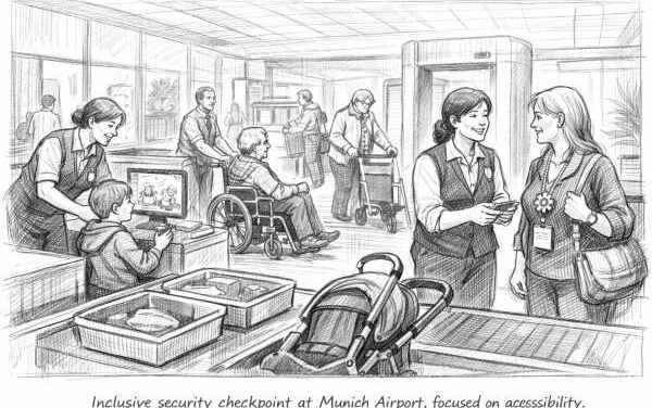 Munich Airport Opens Inclusive Security Checkpoint in T2