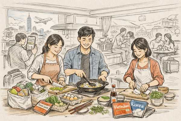 Agoda Reveals Asia’s Kitchen-First Travel Trend