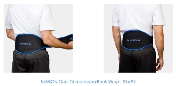 MISSION Cool Compression Back Wrap - $34.99 1