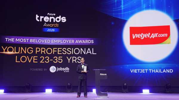 Vietjet Thailand Named Most Beloved Employer 2026