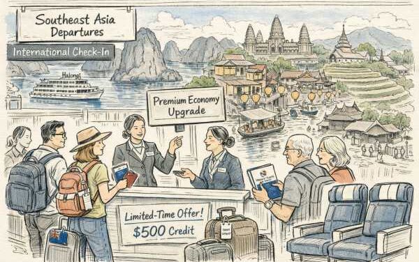 Free Premium Economy Upgrade on Wendy Wu Asia Tours