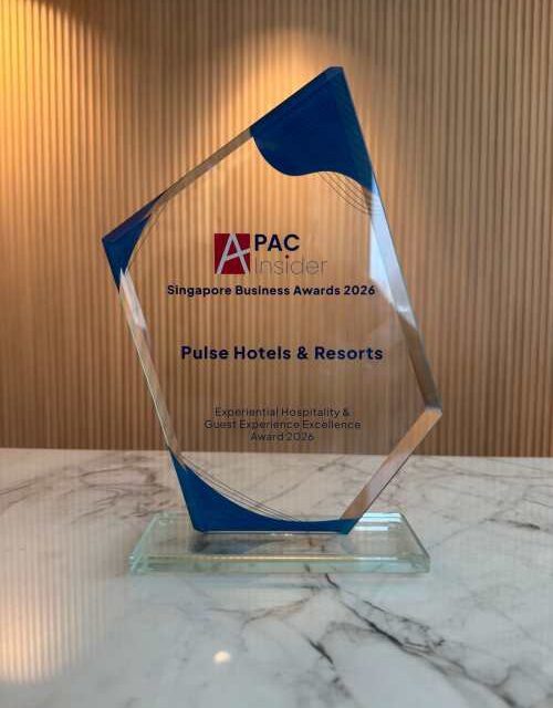 Pulse Hotels Wins Guest Experience Award at Singapore Awards