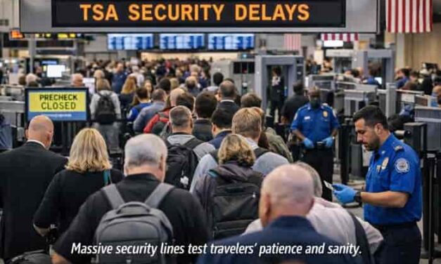 US Airport Chaos Deepens as Shutdown Hits TSA Workforce
