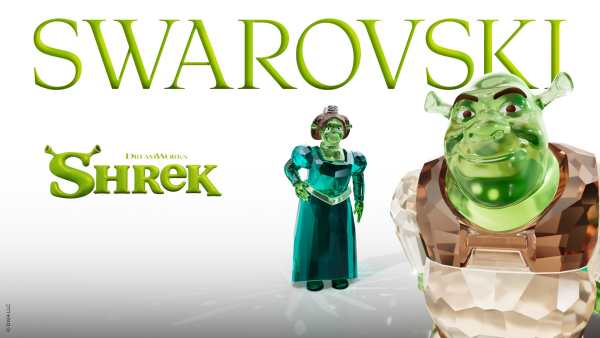 Shrek Gets a Swarovski Glow-Up: Crystal Fairytale Twist